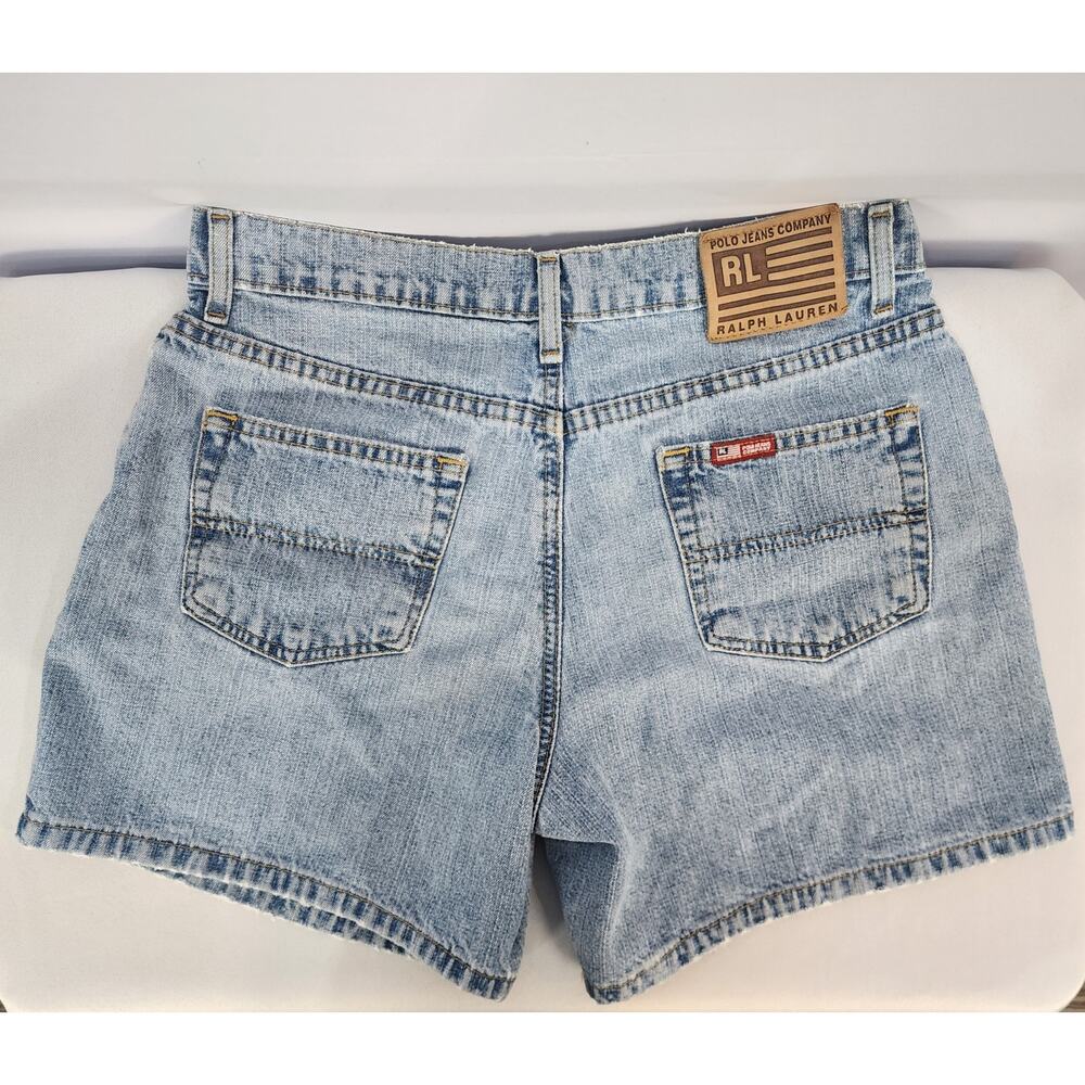 Vintage Women's Polo Jeans Ralph Lauren 5" Saturday Shorts 6